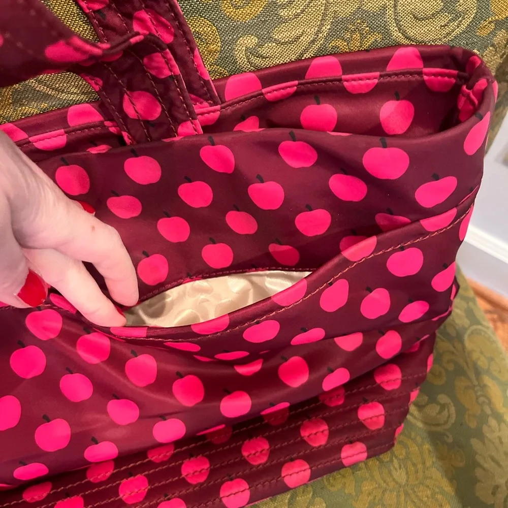 Kate Spade Red and Pink Tote